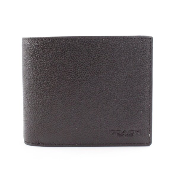 NIB Coach 3-in-1 Boxed Gift Set in Black with Leather Wallet, Insert & a Key Fob - Picture 6 of 10